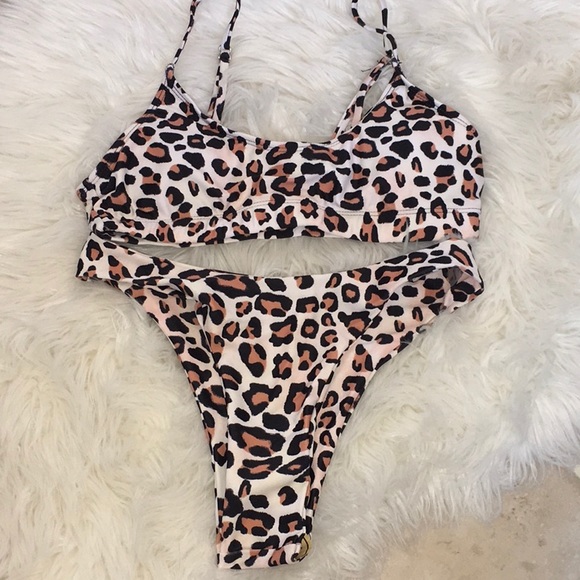 💕PINK POOL Other - LEOPARD BIKINI